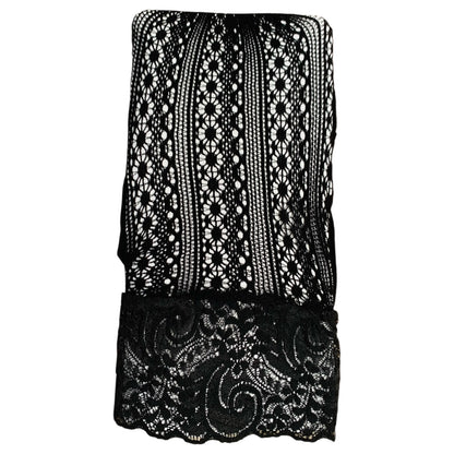 Over the knee fishnet stocking with hook clip