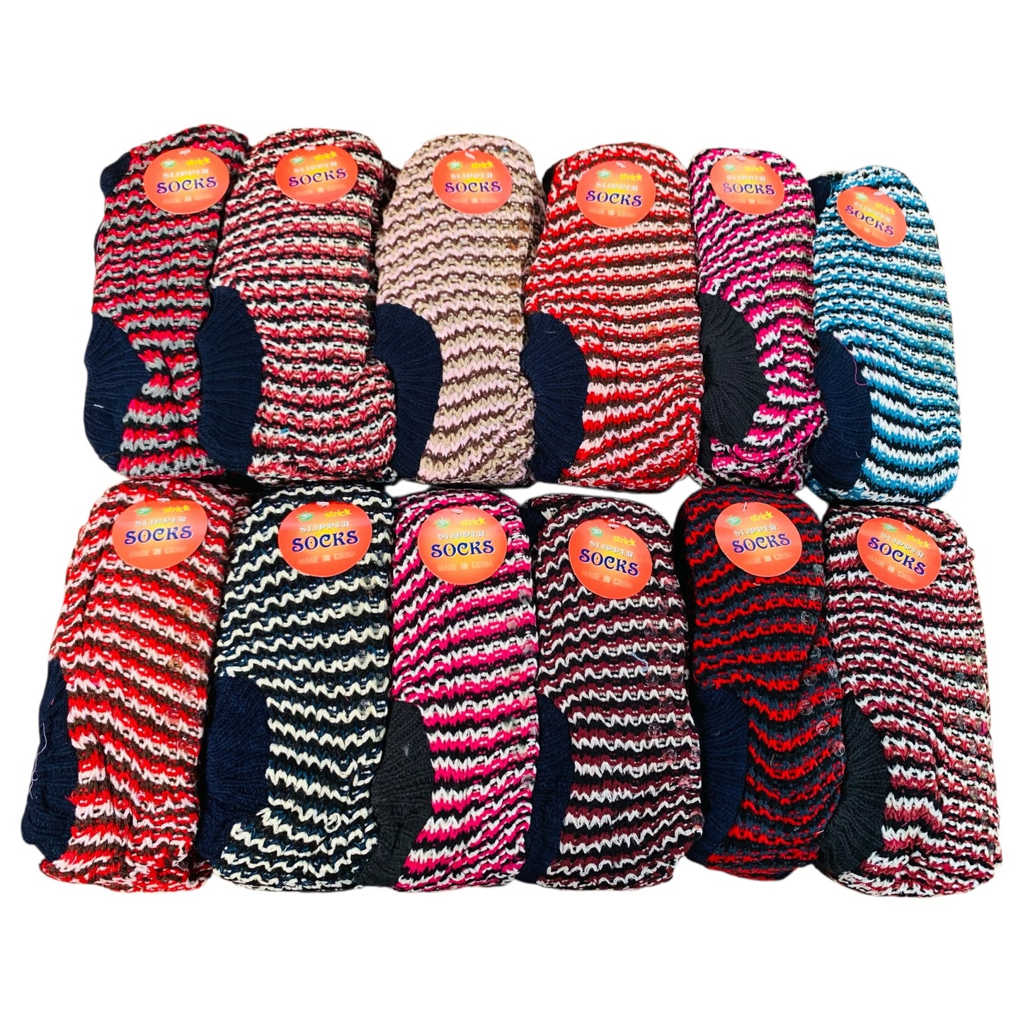 Non-slip slipper socks