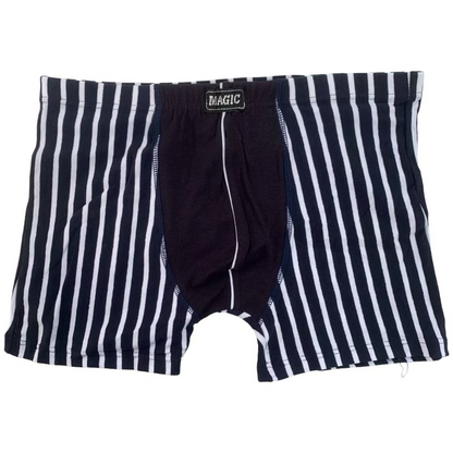 Pure Cotton Striped Mens Trunks - Sox Magic