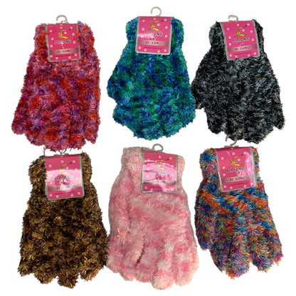 Adult Fluffy Gloves