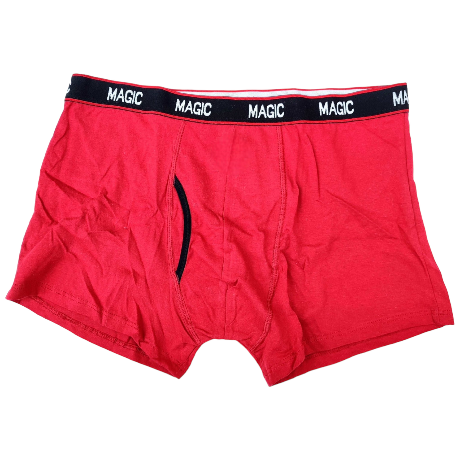 Pure Cotton Mens Flyfront Trunks - Sox Magic