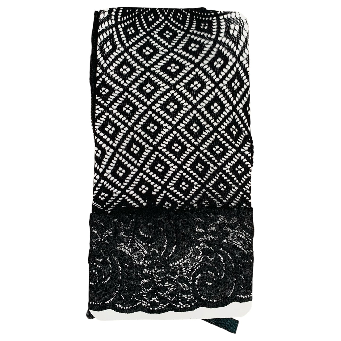 Over the knee fishnet stocking with hook clip