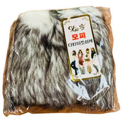 Fur-like Leg Warmers - Half-Leg, Short