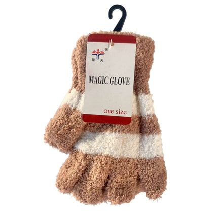 Adult Fluffy Fingerless Gloves - Sox Magic