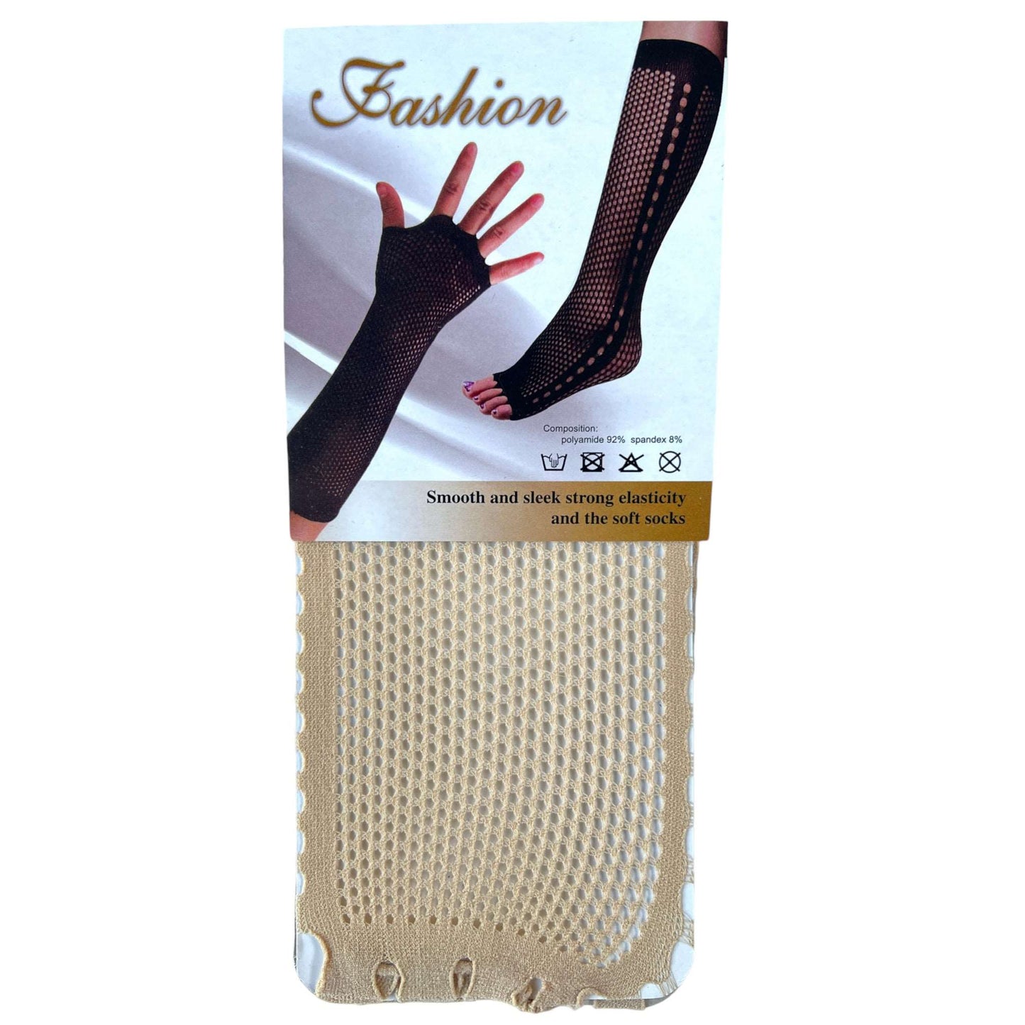 Arm/Foot Dual Fishnet Stocking Arm Warmer - Sox Magic