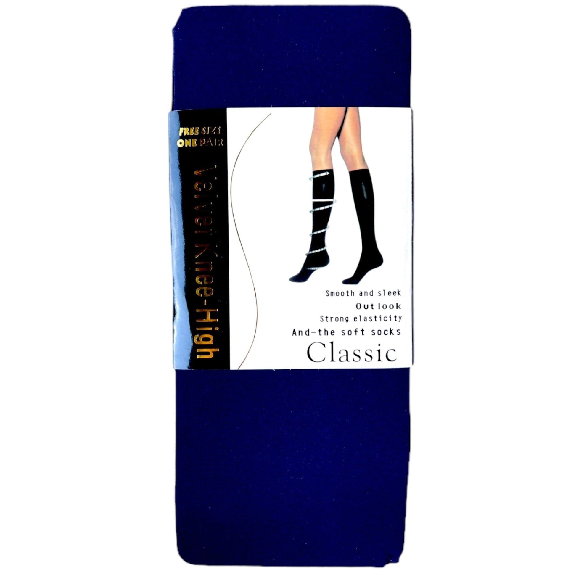 Classic Velvet Knee High Stockings - Sox Magic