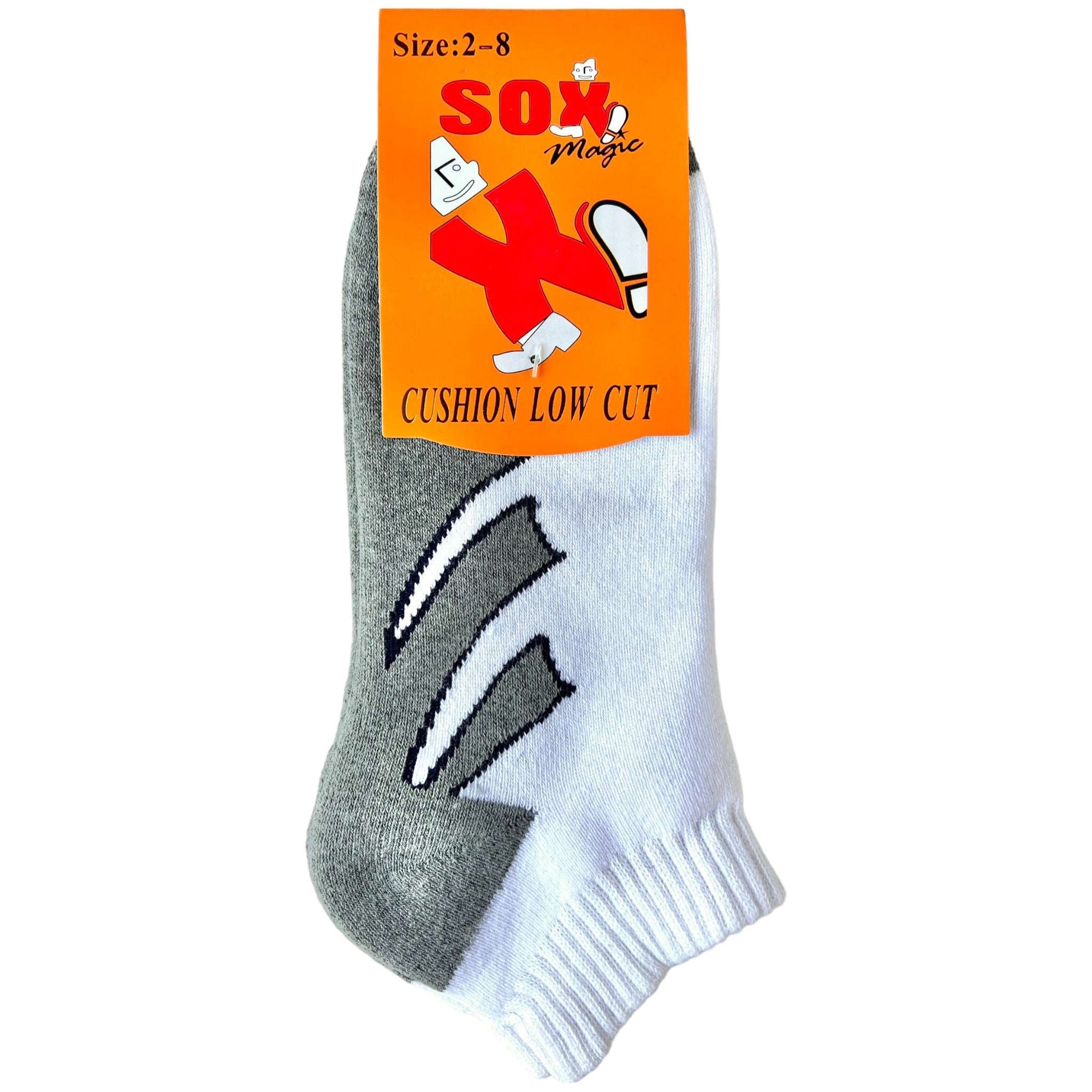 Cushion Low Cut Ankle Socks - Sox Magic