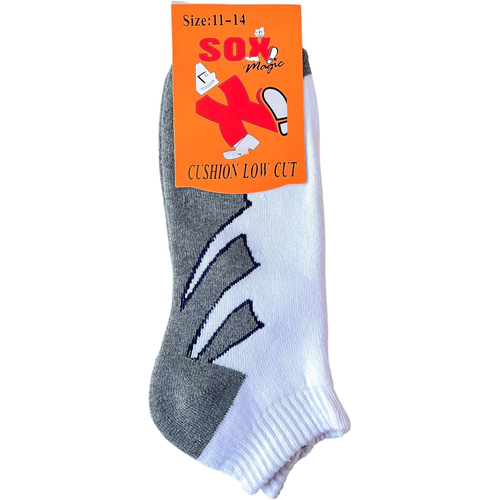 Cushion Low Cut Ankle Socks - Sox Magic