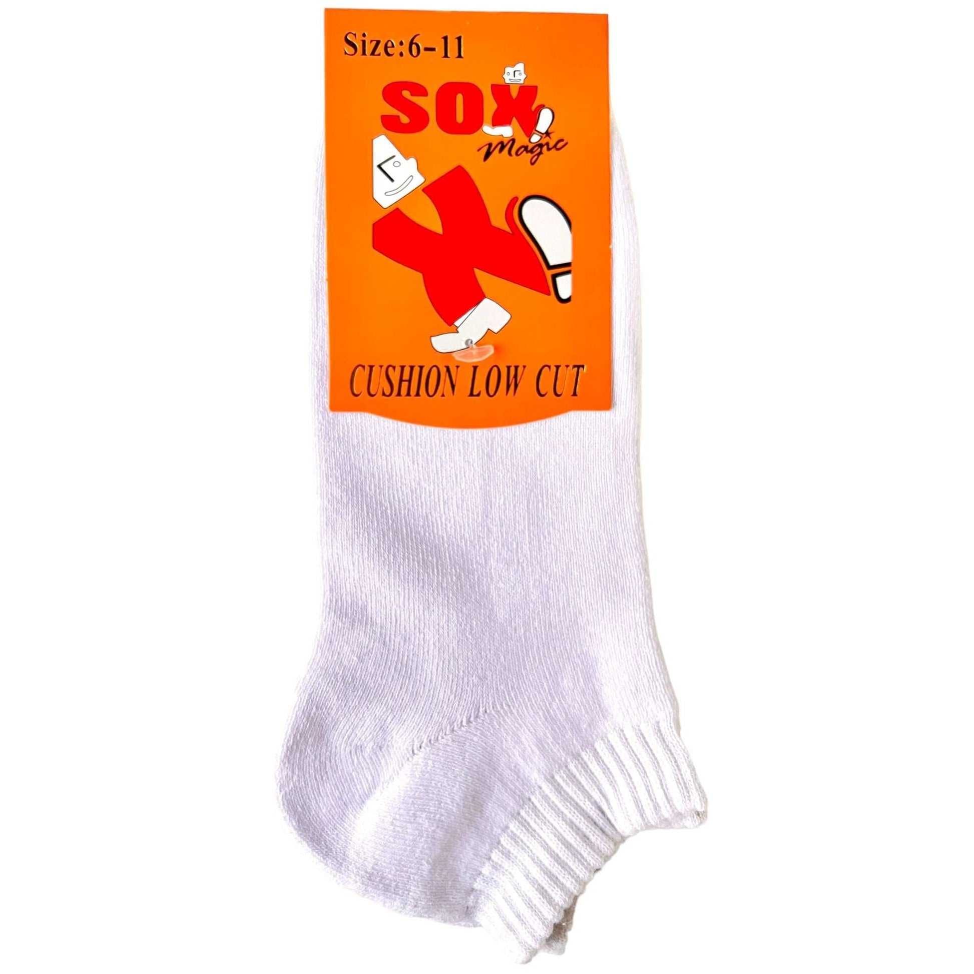 Cushion Low Cut Ankle Socks - Sox Magic