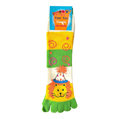 Foot Fun Classic Crew Toe Socks - Sox Magic