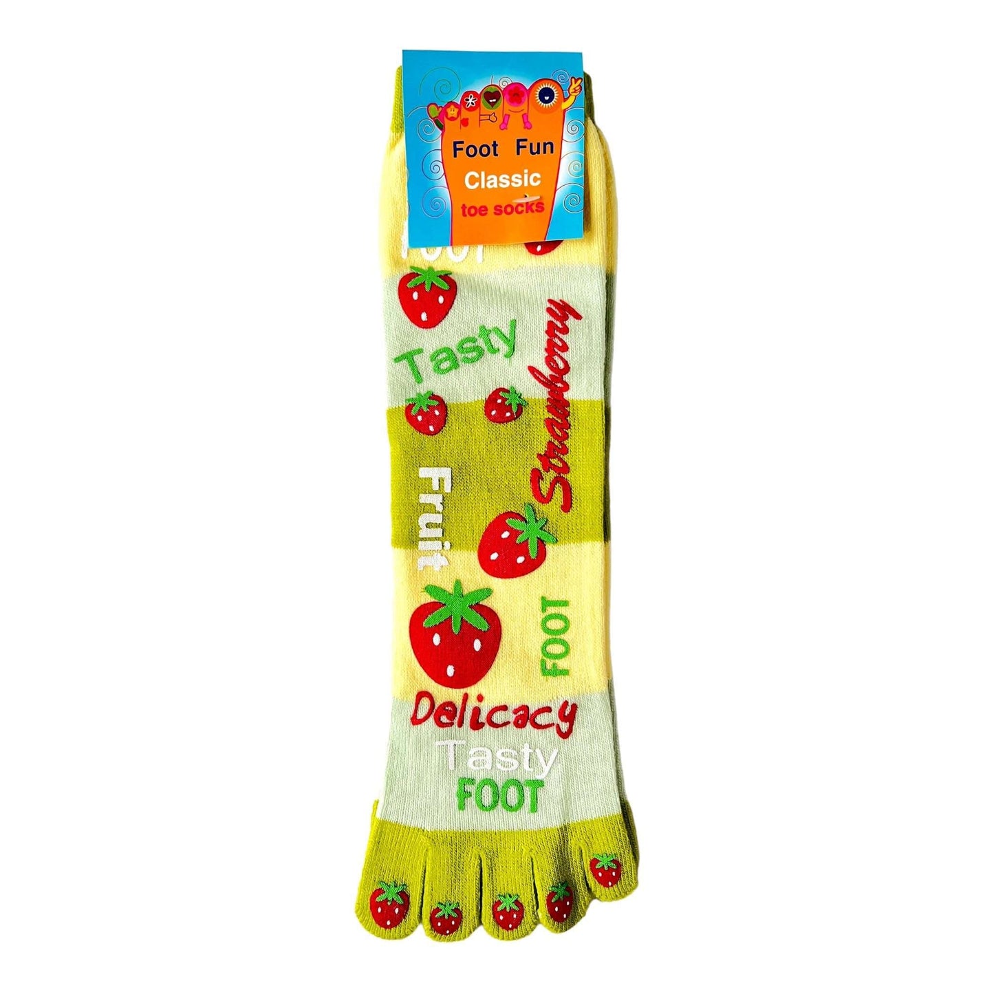 Foot Fun Classic Crew Toe Socks - Sox Magic