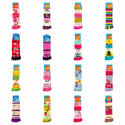 Foot Fun Classic Crew Toe Socks - Sox Magic