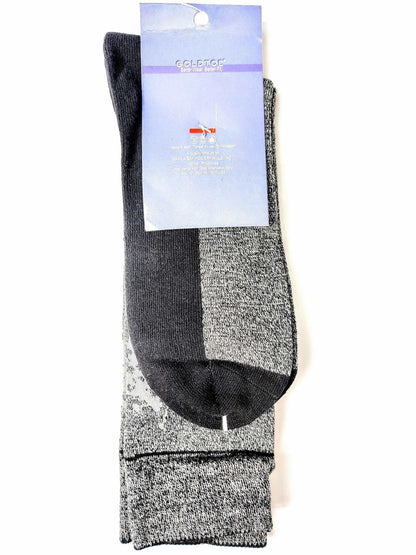 Goldtoe Mens Fashion Socks Hybrid Grey - Sox Magic