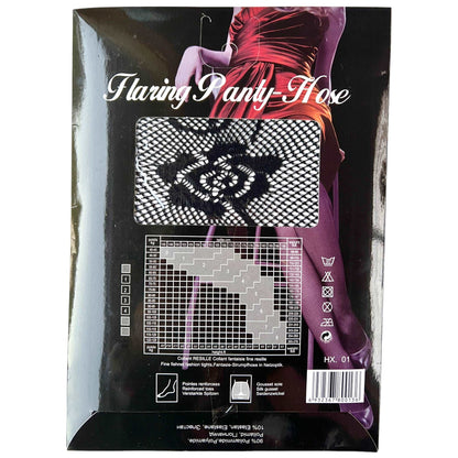 Huaxing Fishnet Flaring Pantyhose Tights - Sox Magic