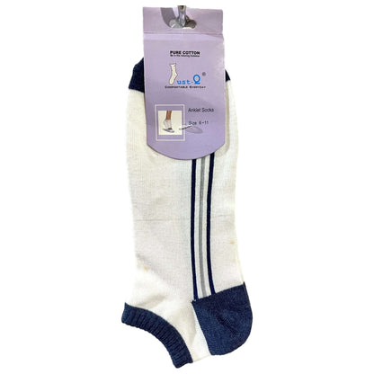 Just Q Ankle Cotton Socks - Sox Magic