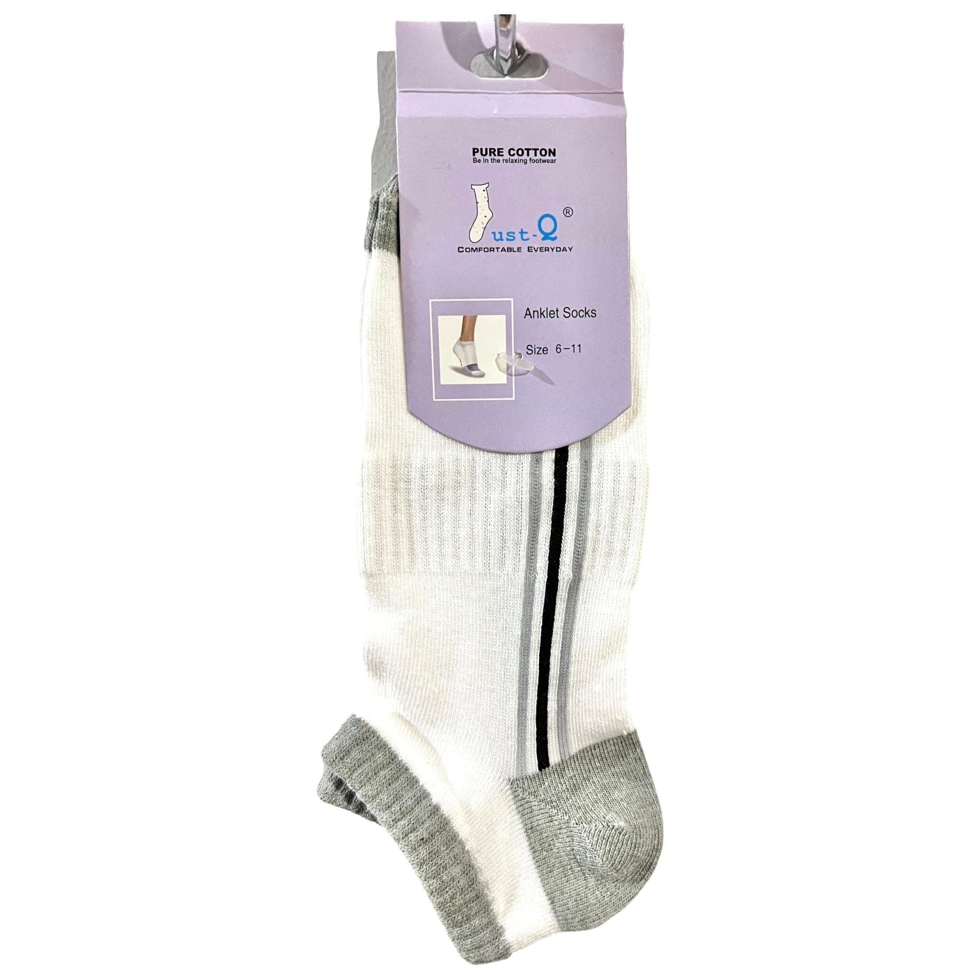 Just Q Ankle Cotton Socks - Sox Magic