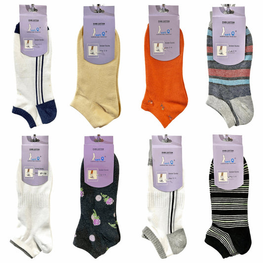 Just Q Ankle Cotton Socks - Sox Magic