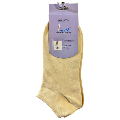 Just Q Ankle Cotton Socks - Sox Magic