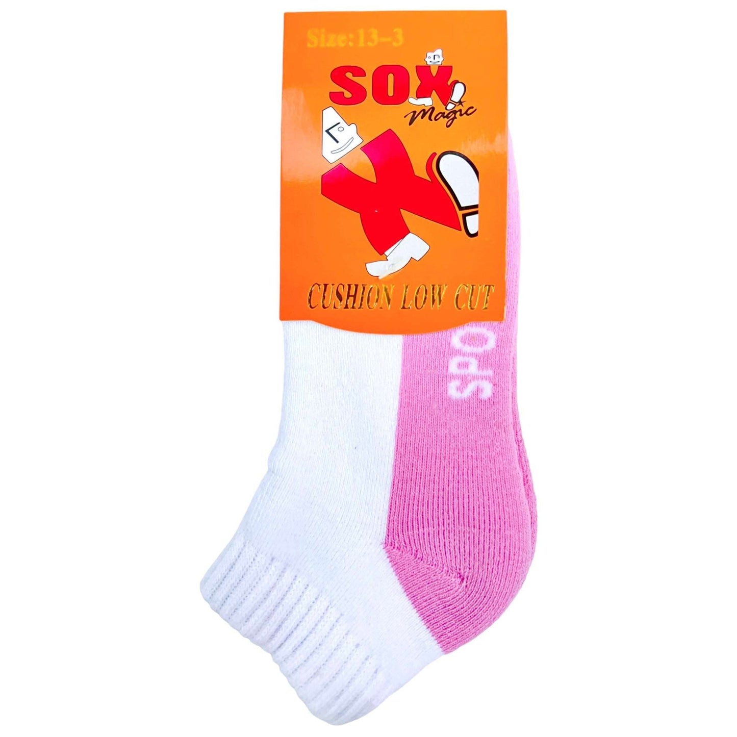 Kids Cushion Low Cut Sport Socks - Sox Magic