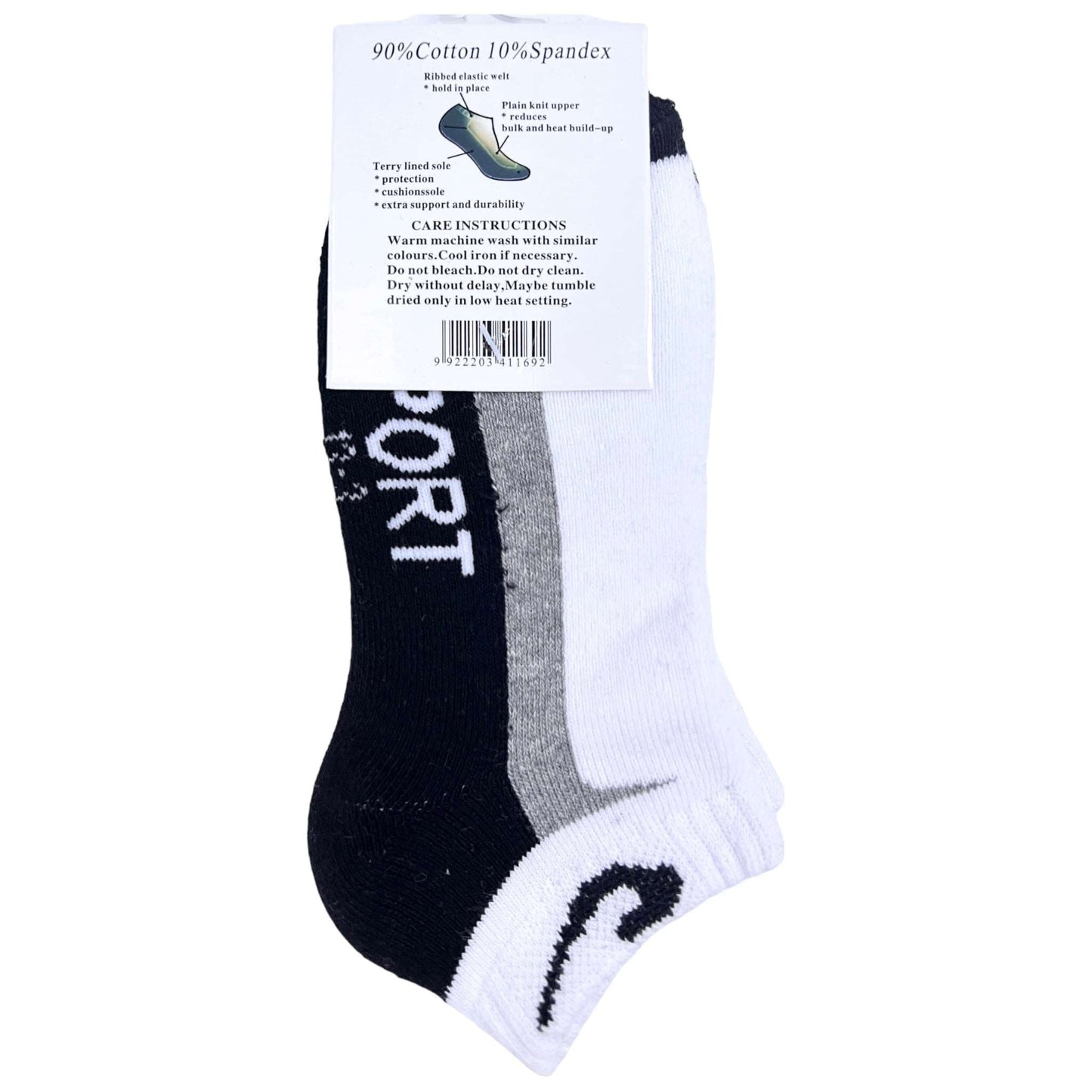 Kids Cushion Low Cut Sport Socks - Sox Magic