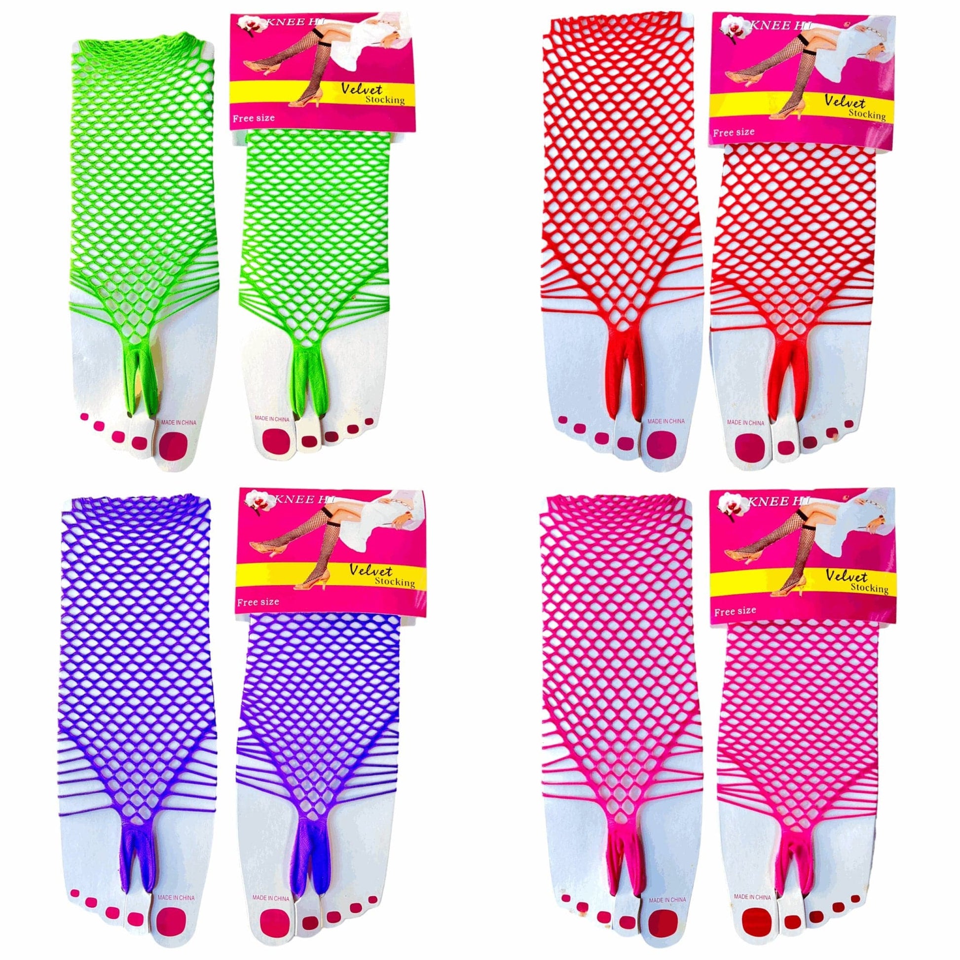 Knee High Toe Loop Stockings - Sox Magic