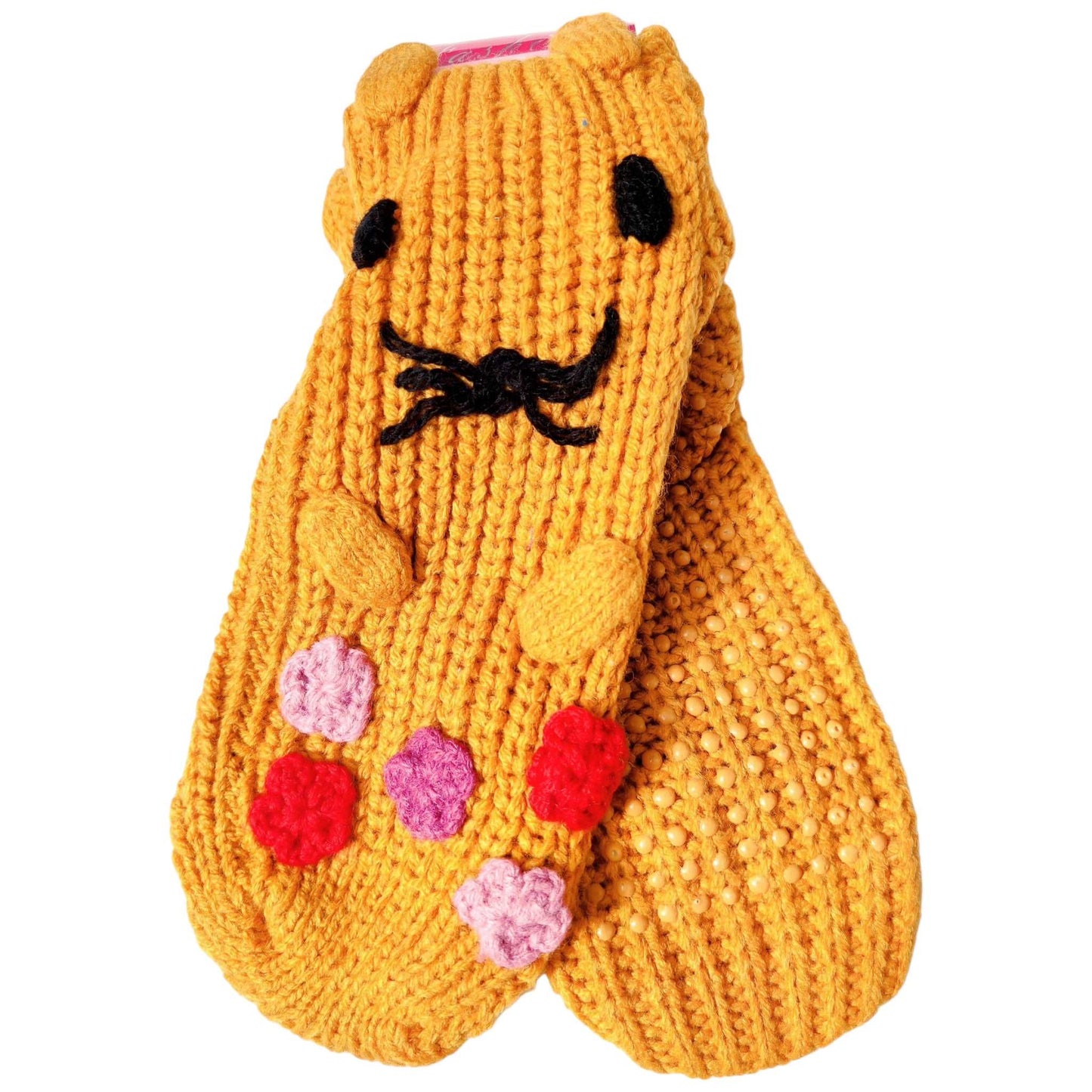 Knitted Non-Slip Kitty Shoe Socks - Assorted - Sox Magic