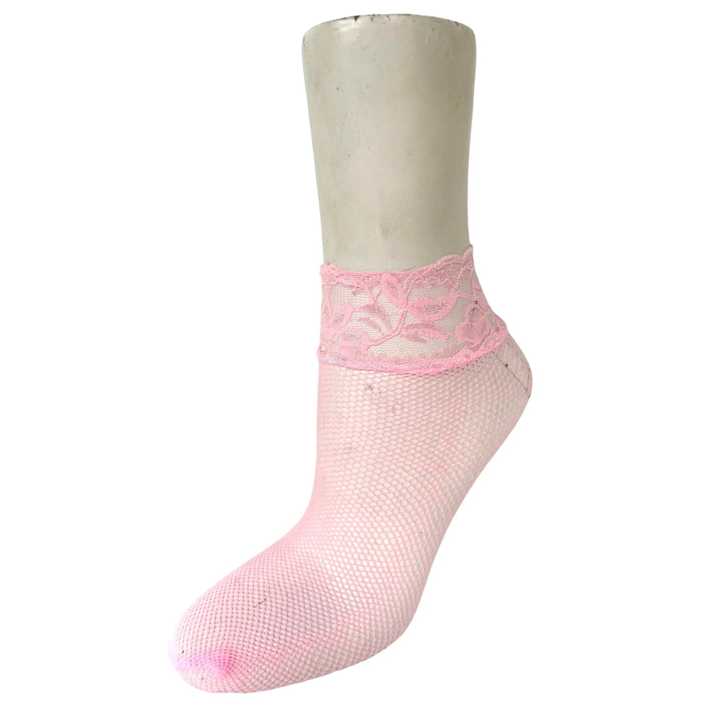 Lace Top Fishnet stockings Ankle Socks - Sox Magic