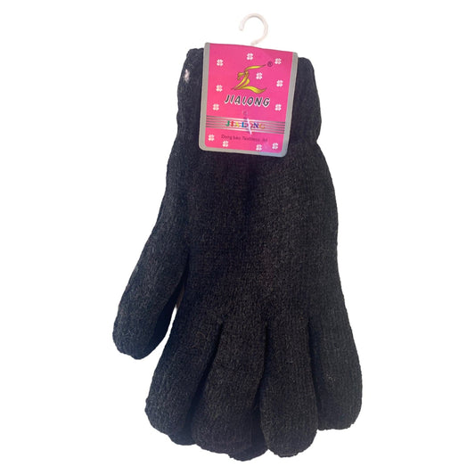 Ladies Black Gloves - Sox Magic