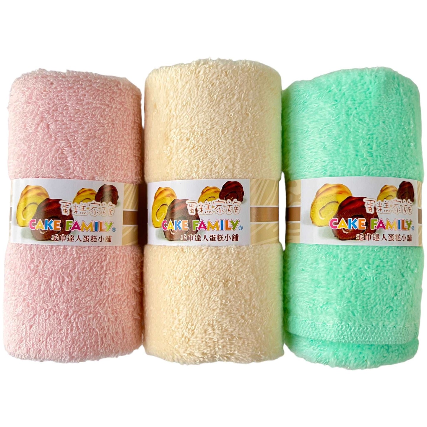 Mini Swiss Roll Cake Family™ Face Towel - Sox Magic