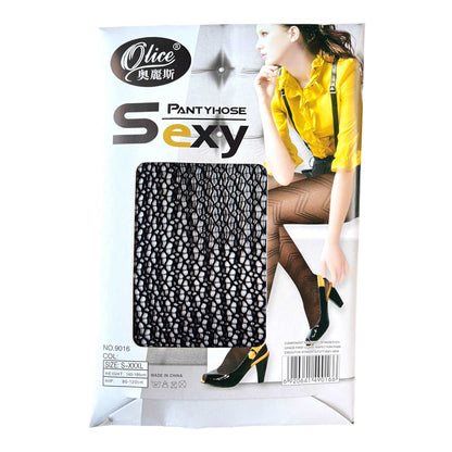 Olice Pantyhose Womens Black Stockings - Sox Magic