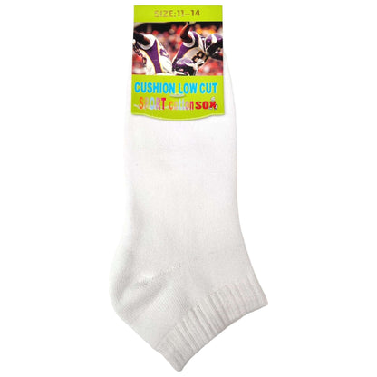 Pure Cotton Cushion Low Cut Ankle Sport Socks - Sox Magic