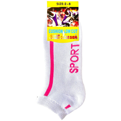 Pure Cotton Cushion Low Cut Ankle Sport Socks - Sox Magic