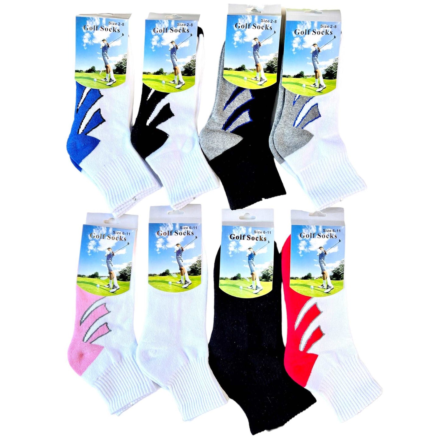 Pure Cotton Daily Quarter Sports Socks - Sox Magic