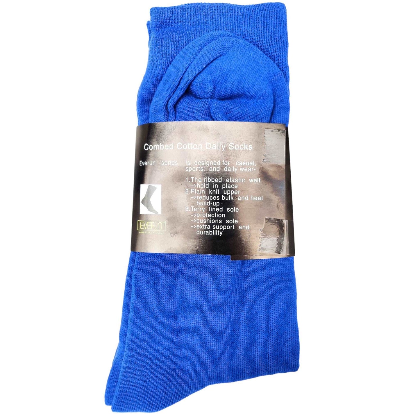 Pure Cotton Everun No Seam Socks - Sox Magic