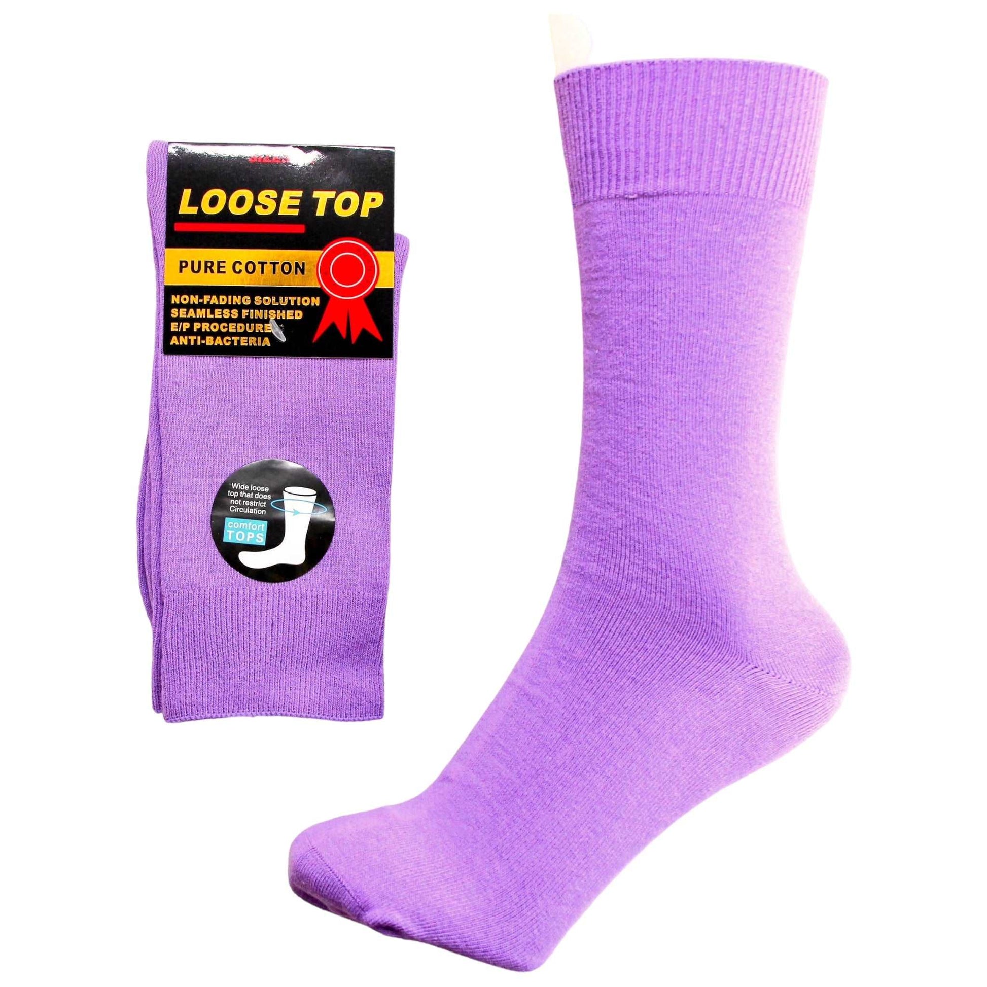 Pure Cotton Loose Top Socks - Sox Magic