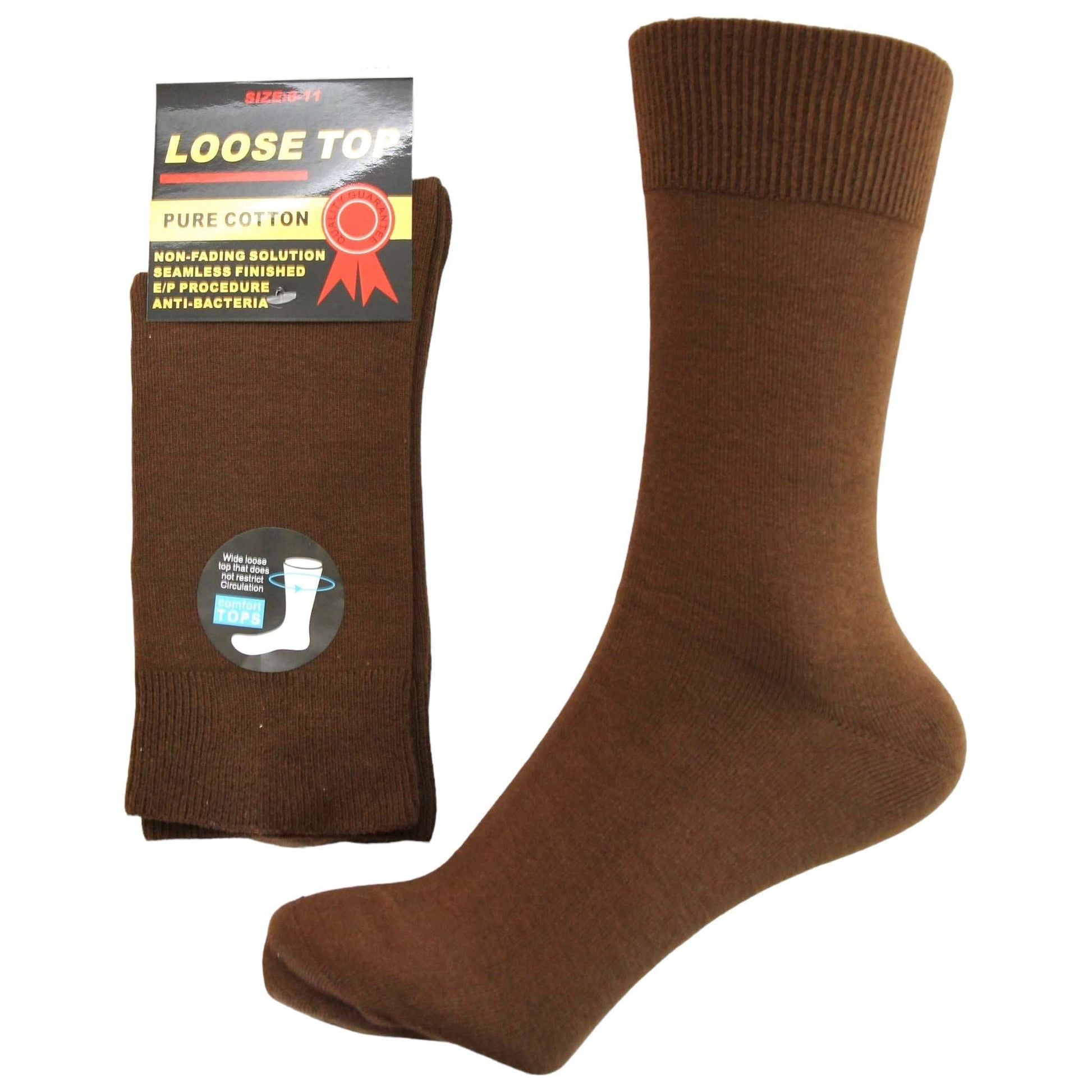 Pure Cotton Loose Top Socks - Sox Magic