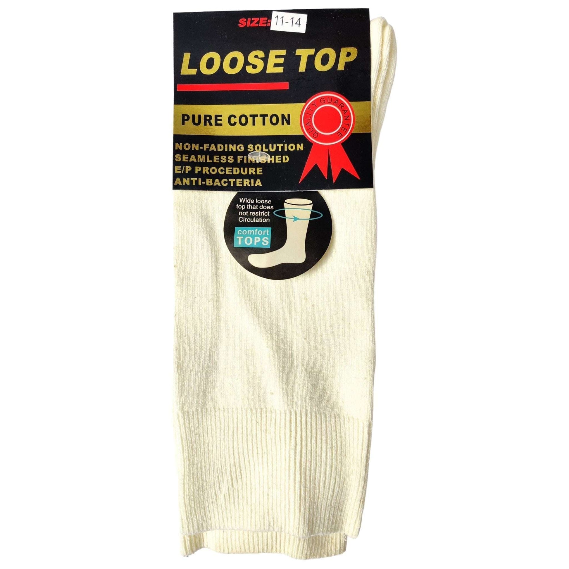 Pure Cotton Loose Top Socks - Sox Magic