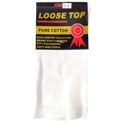 Pure Cotton Loose Top Socks - Sox Magic