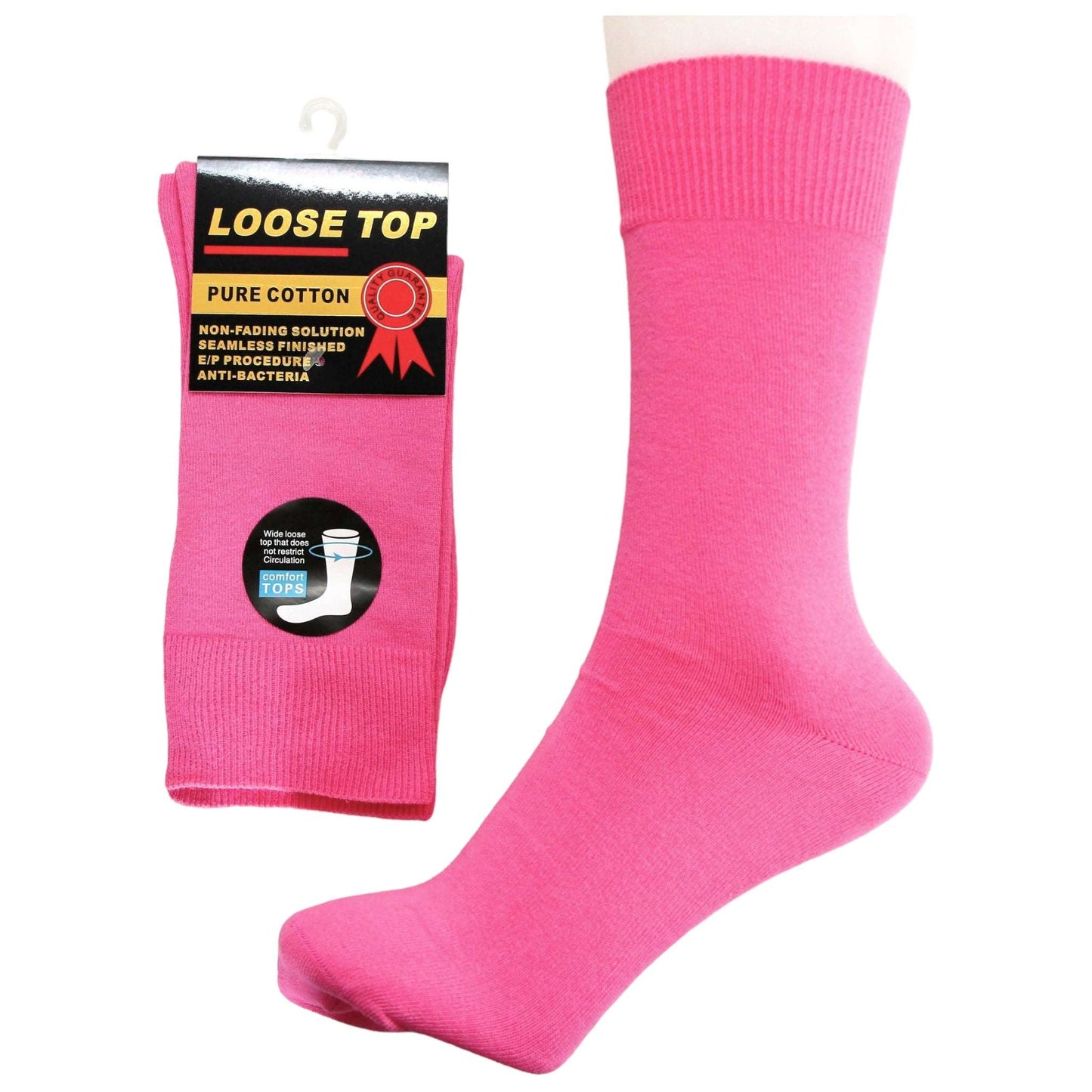 Pure Cotton Loose Top Socks - Sox Magic