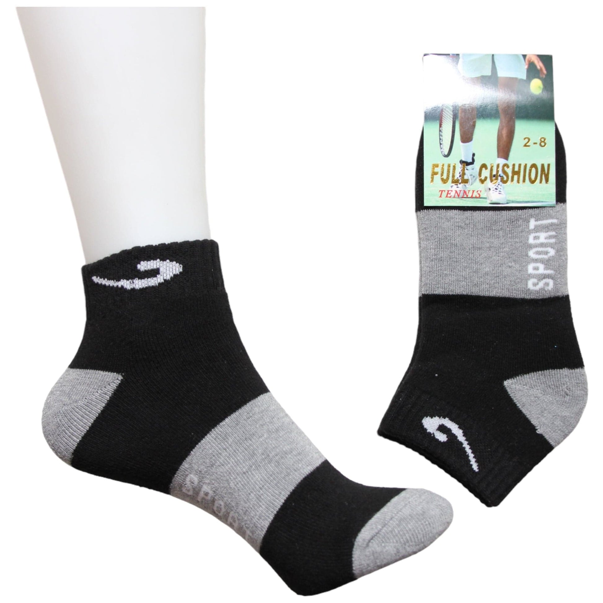 Pure Cotton Sport Ankle Socks - Sox Magic