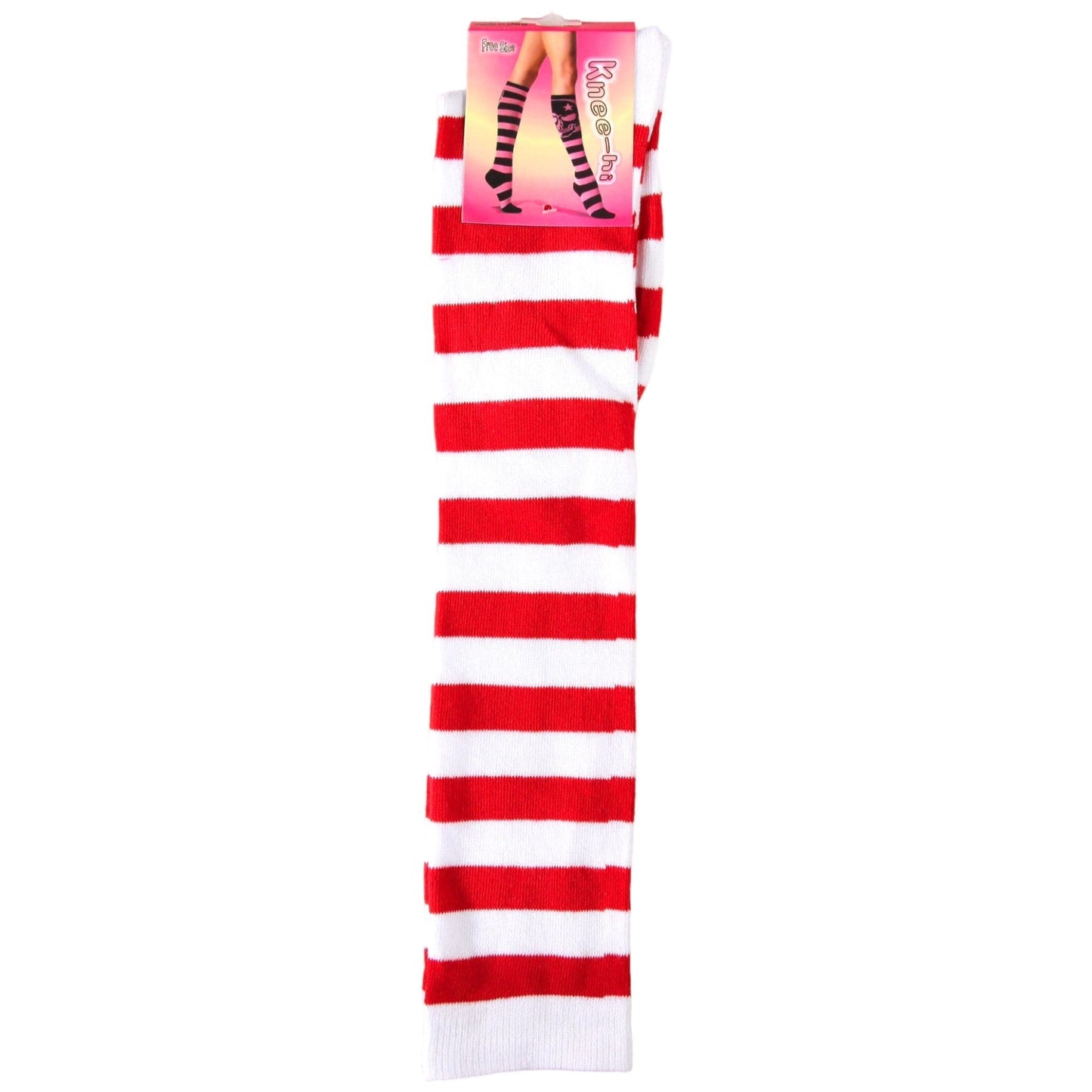 Pure Cotton Striped Knee High Socks - Sox Magic