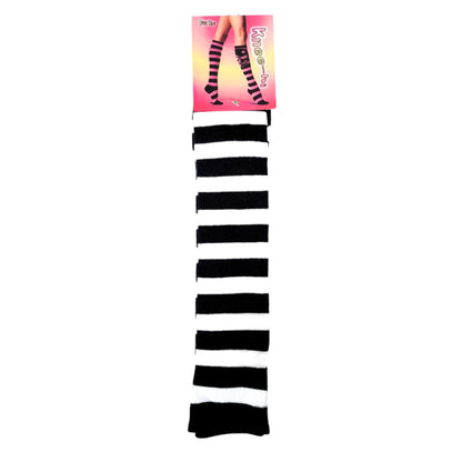 Pure Cotton Striped Knee High Socks - Sox Magic