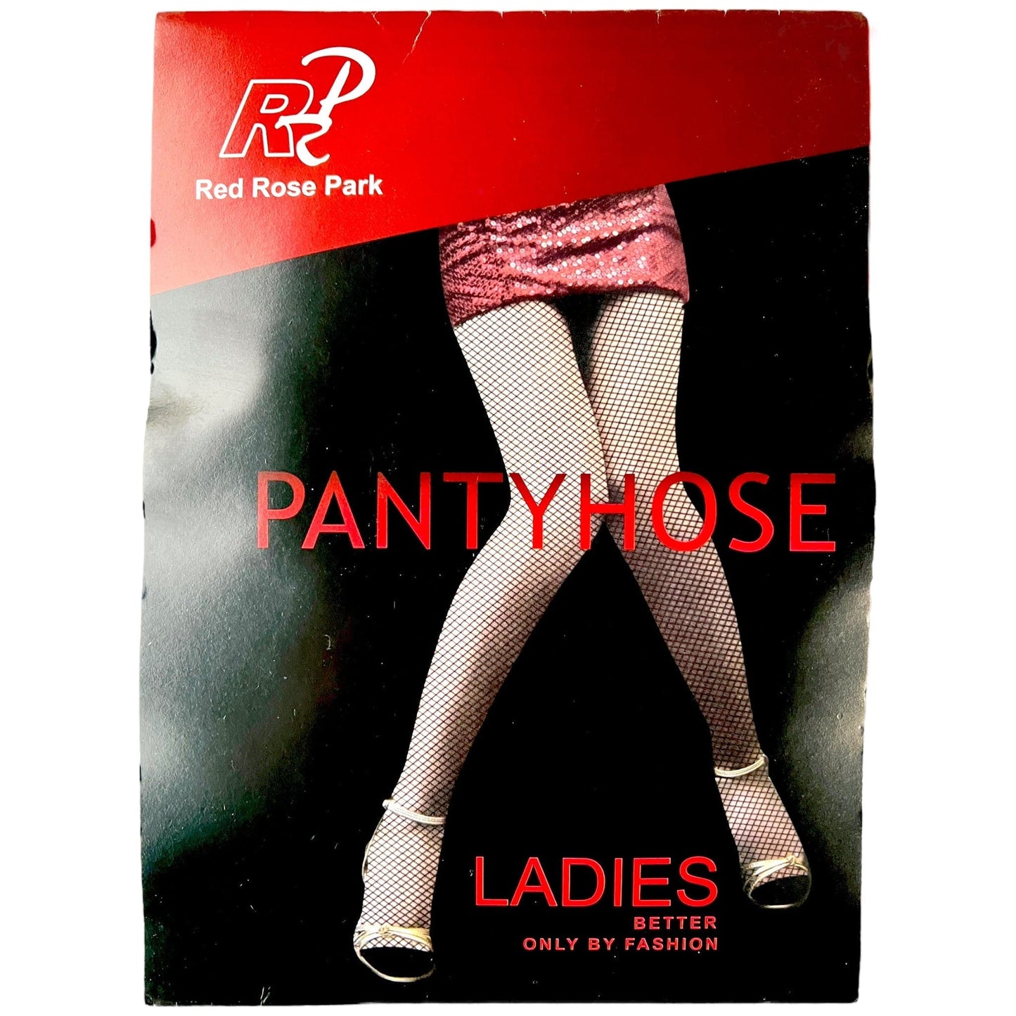 Red Rose Park Fishnet Tights - Sox Magic