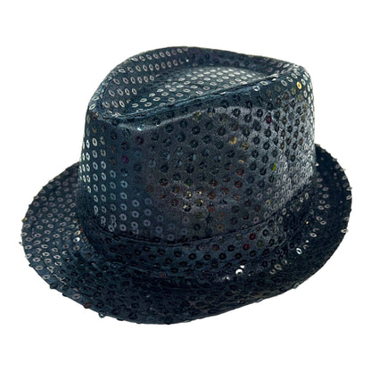 Sequin Fedora Hat 57cm - Sox Magic