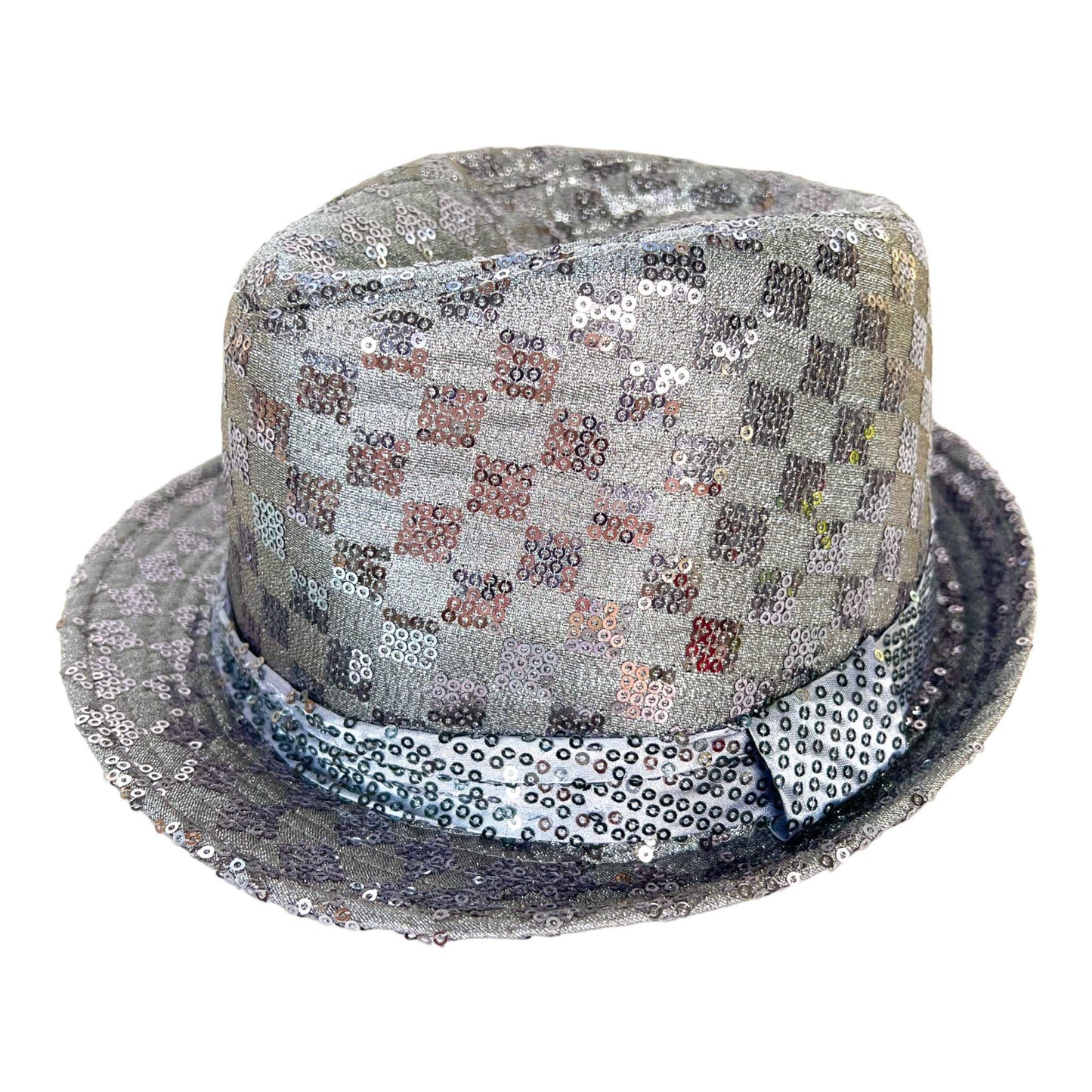 Sequin Fedora Hat 57cm - Sox Magic