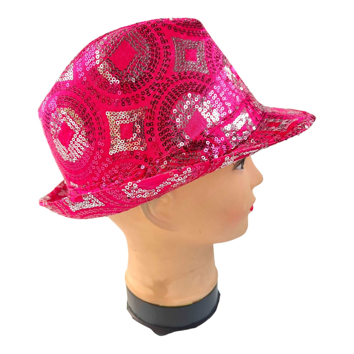 Sequin Fedora Hat 58cm - Sox Magic