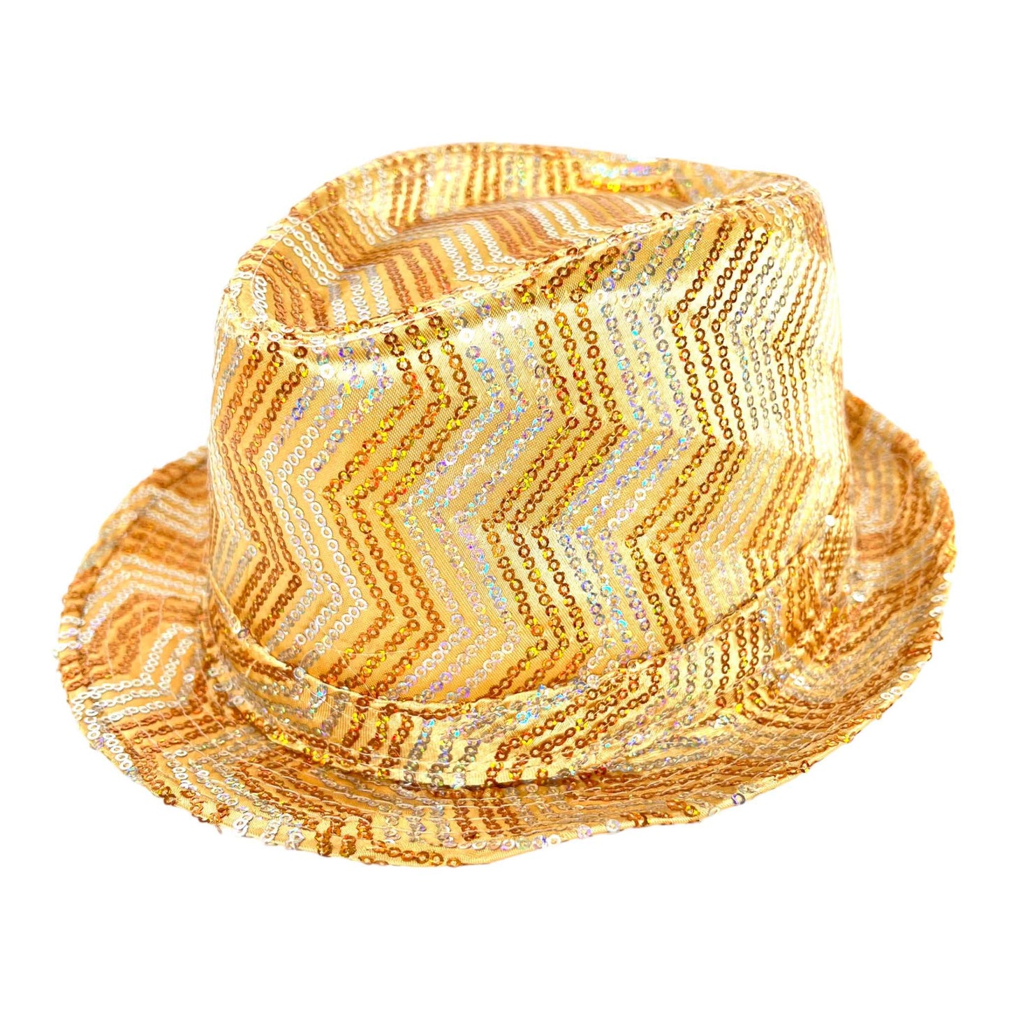 Sequin Fedora Hat 58cm - Sox Magic