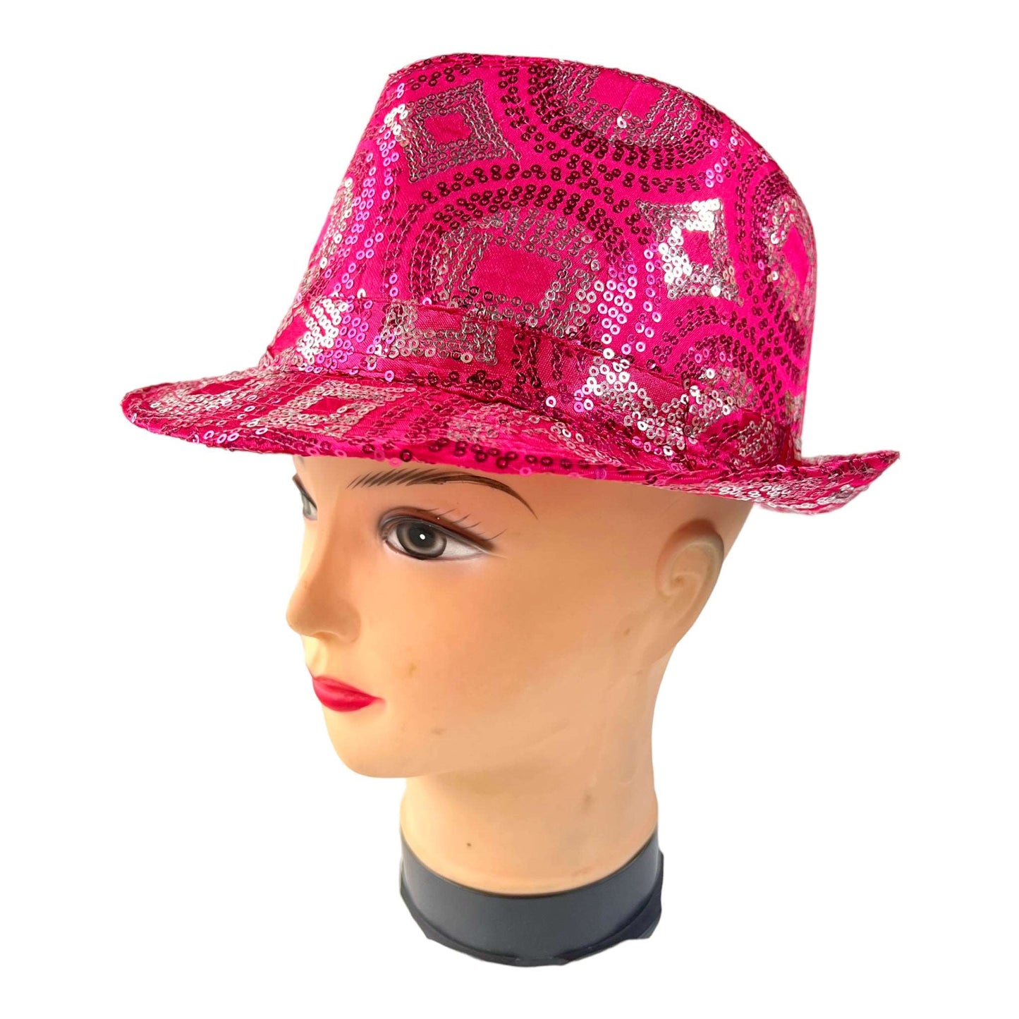 Sequin Fedora Hat 58cm - Sox Magic