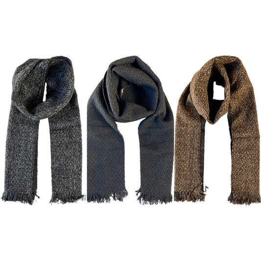 Solid Fabric Plain Knitted Scarf - Sox Magic