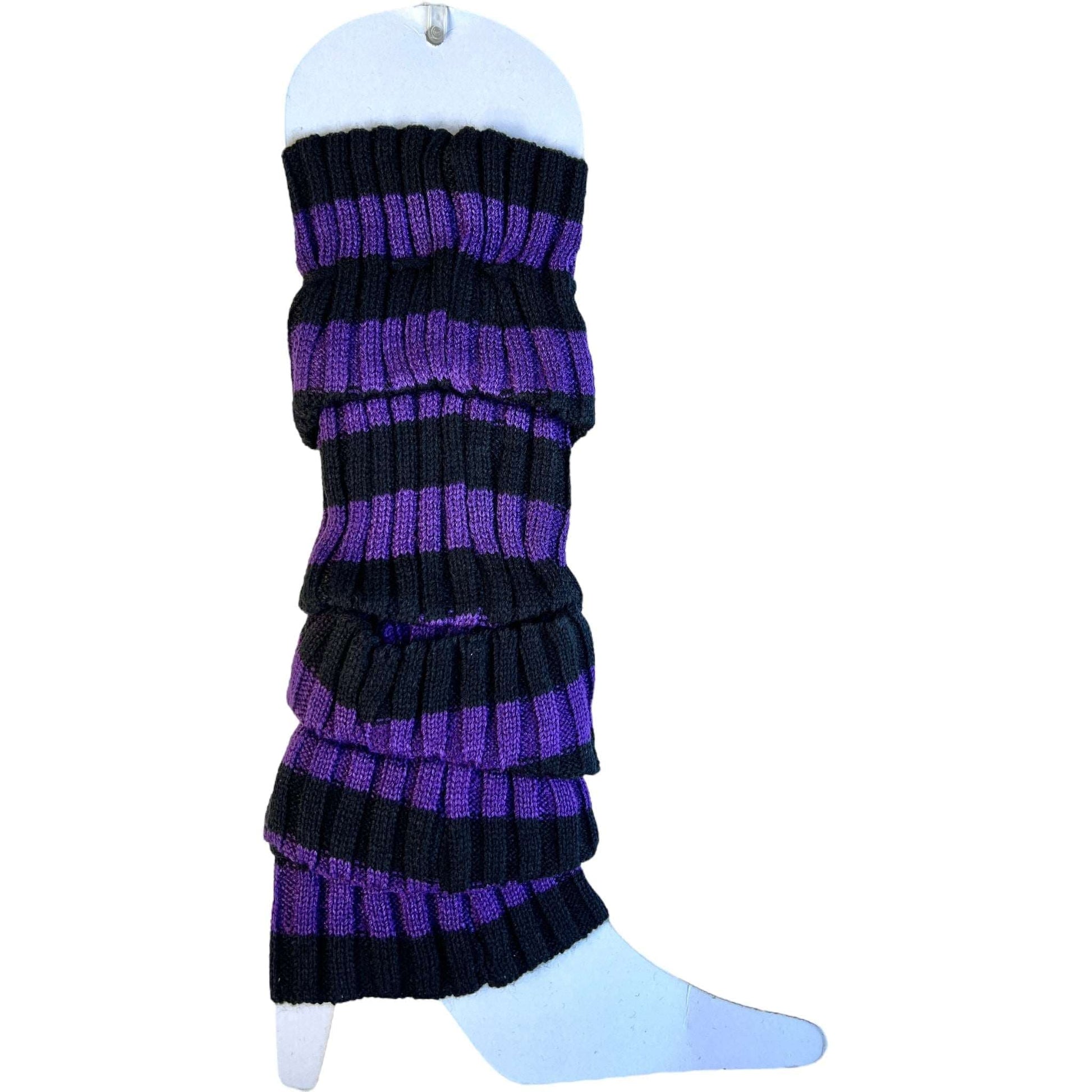 Striped Leg Warmers - Assorted - Sox Magic